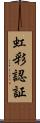 虹彩認証 Scroll
