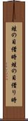 蛙の目借時 Scroll