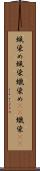 蝋染め Scroll