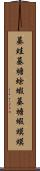 蟇蛙 Scroll