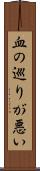 血の巡りが悪い Scroll