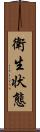 衛生状態 Scroll