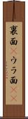 裏面(P) Scroll