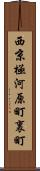 西京極河原町裏町 Scroll