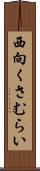 西向くさむらい Scroll