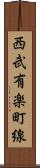 西武有楽町線 Scroll