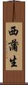 西蒲生 Scroll