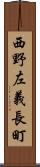 西野左義長町 Scroll