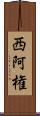 西阿権 Scroll