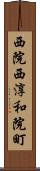 西院西淳和院町 Scroll