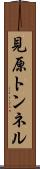 見原トンネル Scroll