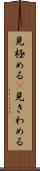 見極める(P) Scroll