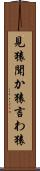 見猿聞か猿言わ猿 Scroll