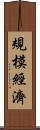 規模經濟 Scroll