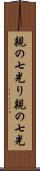 親の七光り Scroll