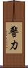 警力 Scroll
