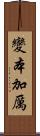 變本加厲 Scroll