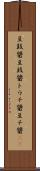 豆鼓醤 Scroll