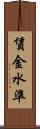 賃金水準 Scroll