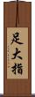 足大指 Scroll