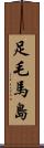 足毛馬島 Scroll