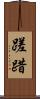 蹉踖 Scroll