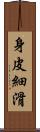 身皮細滑 Scroll