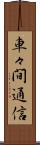 車々間通信 Scroll