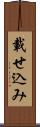 載せ込み Scroll