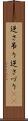 逆さ吊り Scroll