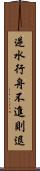 逆水行舟，不進則退 Scroll