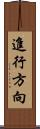 進行方向 Scroll