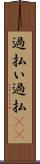 過払い Scroll