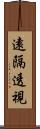 遠隔透視 Scroll
