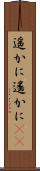 遥かに Scroll