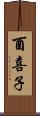 酉喜子 Scroll