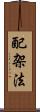 配架法 Scroll