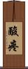 酸疼 Scroll
