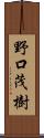 野口茂樹 Scroll