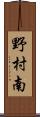 野村南 Scroll