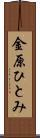 金原ひとみ Scroll