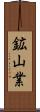 鉱山業 Scroll