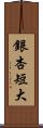 銀杏短大 Scroll