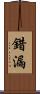 錯漏 Scroll