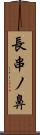 長串ノ鼻 Scroll