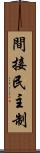 間接民主制 Scroll