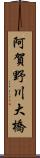 阿賀野川大橋 Scroll