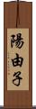 陽由子 Scroll