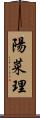陽菜理 Scroll
