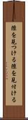 隙を見つける Scroll